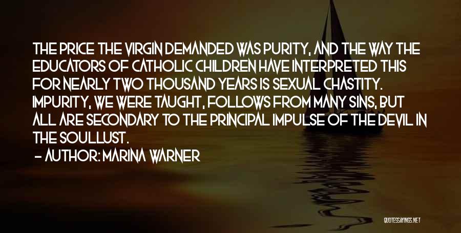 Impurity Quotes By Marina Warner