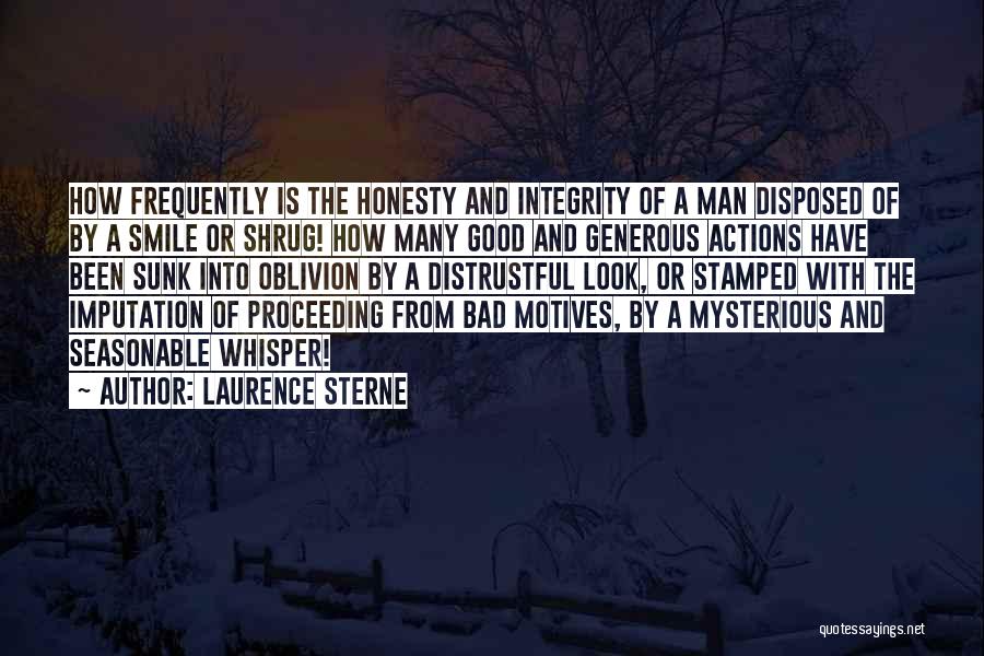 Imputation Quotes By Laurence Sterne