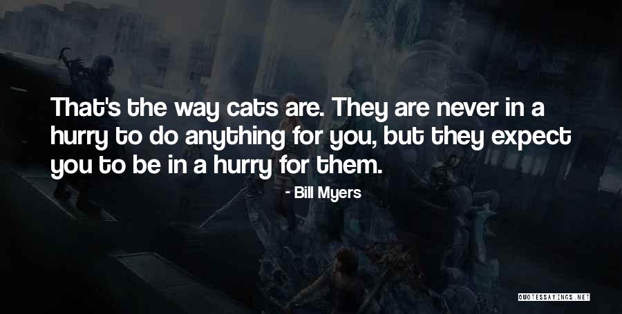 In A Hurry Quotes By Bill Myers In A Hurry Quotes By Bill Myers