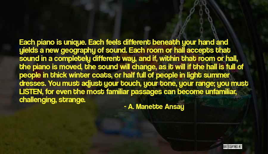 In A Room And A Half Quotes By A. Manette Ansay In A Room And A Half Quotes By A. Manette Ansay