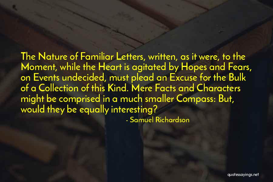 In A While Quotes By Samuel Richardson In A While Quotes By Samuel Richardson