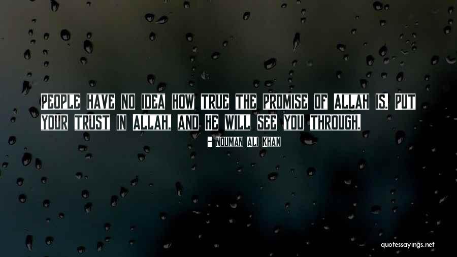 In Allah Quotes By Nouman Ali Khan In Allah Quotes By Nouman Ali Khan