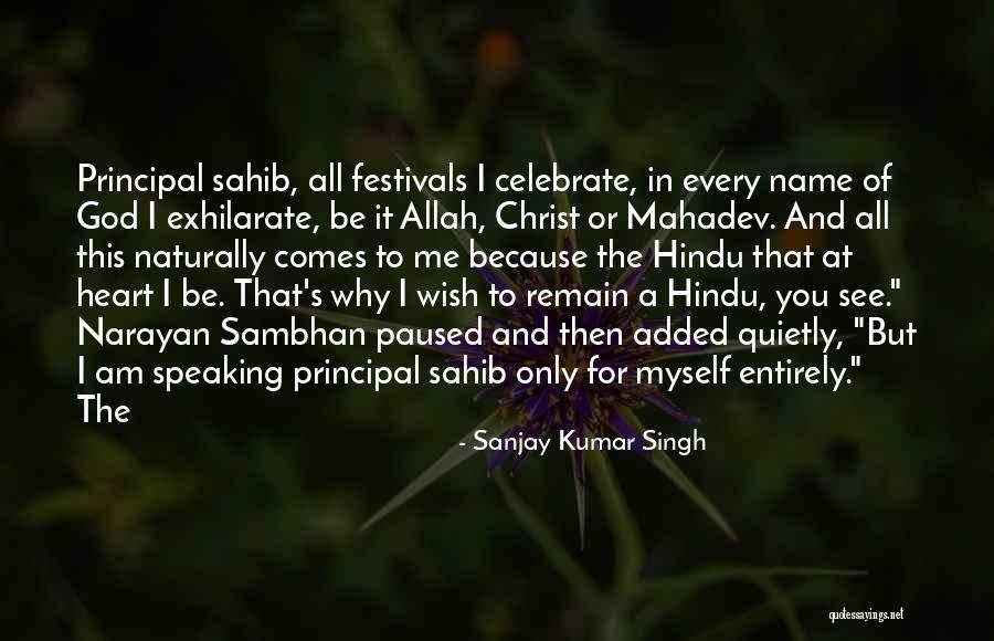 In Allah Quotes By Sanjay Kumar Singh In Allah Quotes By Sanjay Kumar Singh