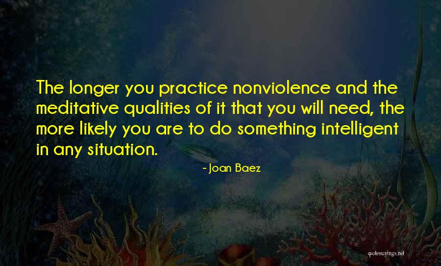 In Any Situation Quotes By Joan Baez