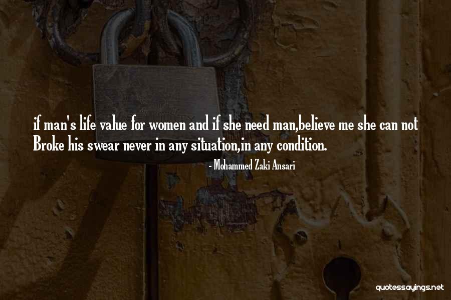 In Any Situation Quotes By Mohammed Zaki Ansari