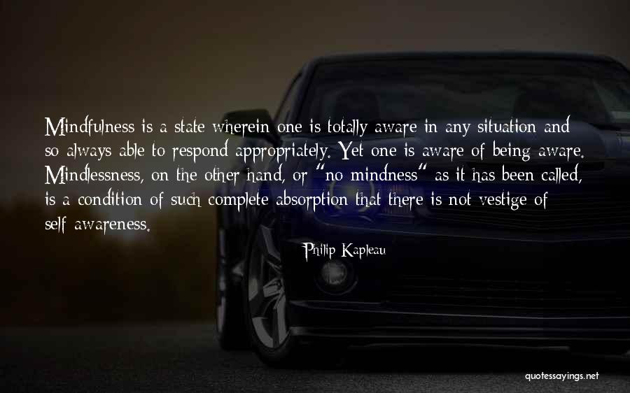 In Any Situation Quotes By Philip Kapleau In Any Situation Quotes By Philip Kapleau