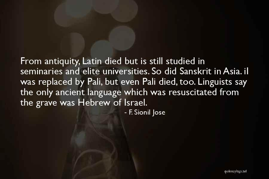 In Asia Quotes By F. Sionil Jose In Asia Quotes By F. Sionil Jose