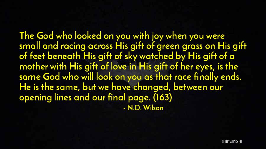 In Between The Lines Quotes By N.D. Wilson