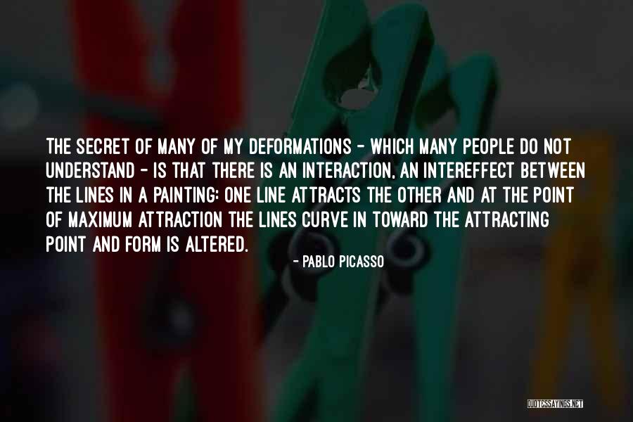 In Between The Lines Quotes By Pablo Picasso