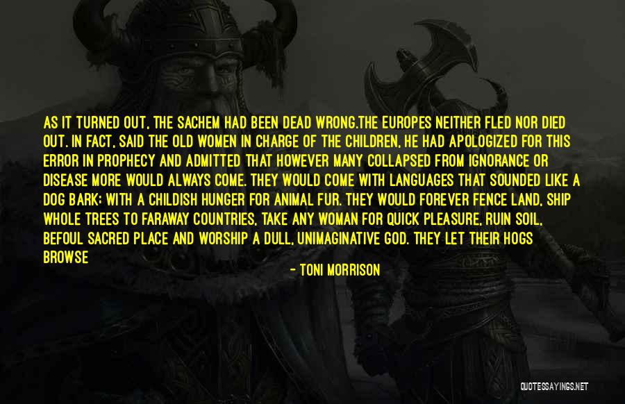 In Charge Of Own Destiny Quotes By Toni Morrison In Charge Of Own Destiny Quotes By Toni Morrison