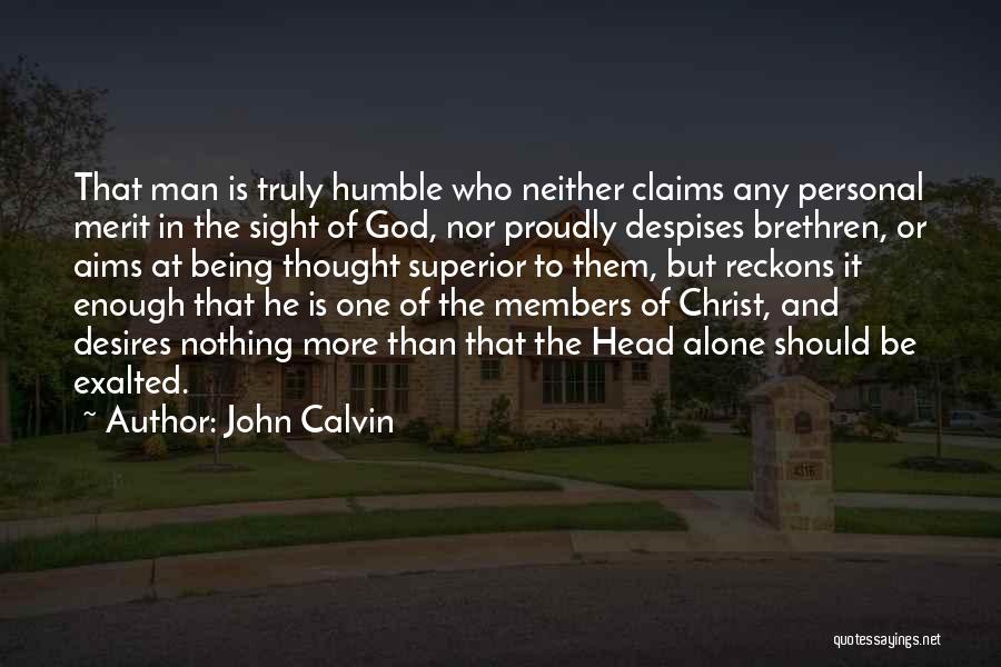 In Christ Alone Quotes By John Calvin