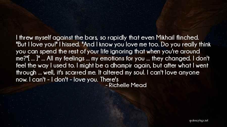 In Cold Blood Love Quotes By Richelle Mead