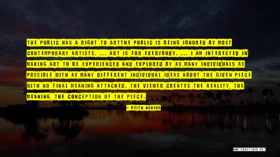 In Contemporary Art Making Quotes By Keith Haring In Contemporary Art Making Quotes By Keith Haring
