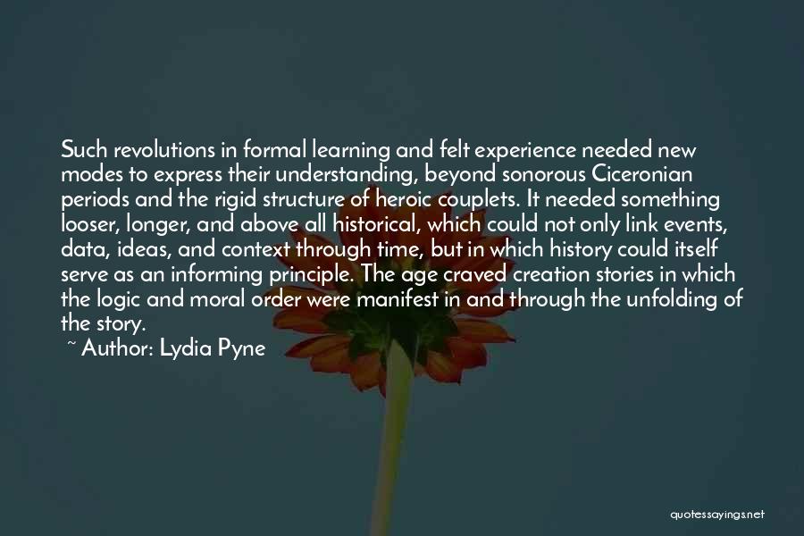 In Context Quotes By Lydia Pyne