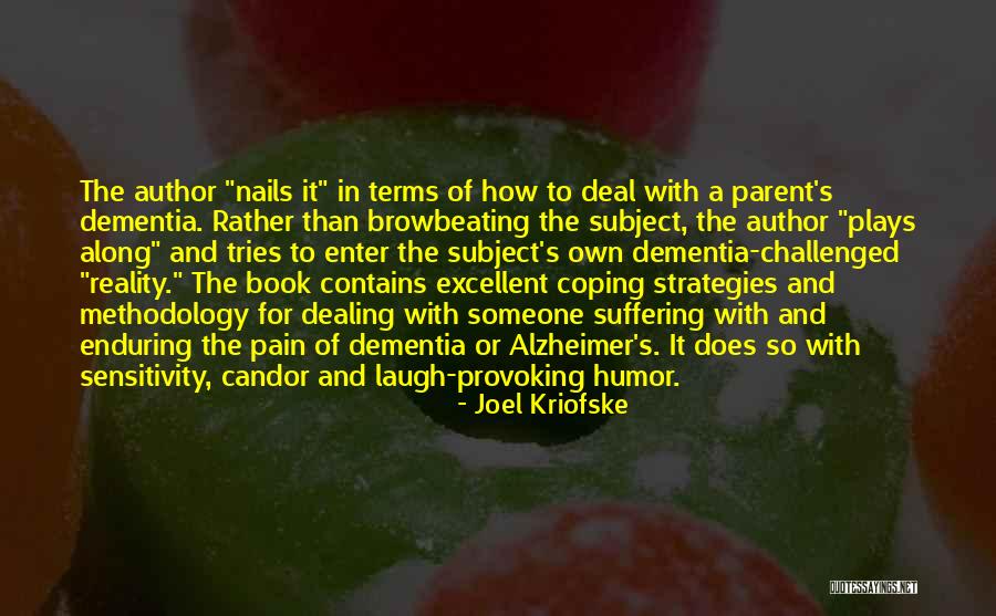 In Coping With Quotes By Joel Kriofske In Coping With Quotes By Joel Kriofske
