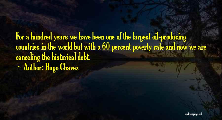 In Debt Quotes By Hugo Chavez