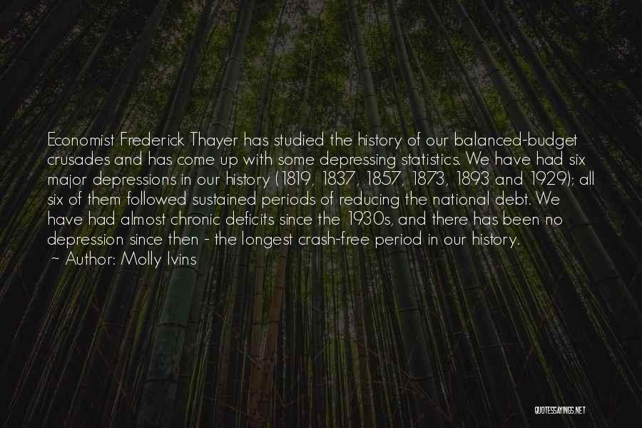 In Debt Quotes By Molly Ivins