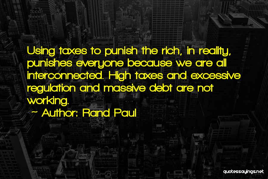 In Debt Quotes By Rand Paul