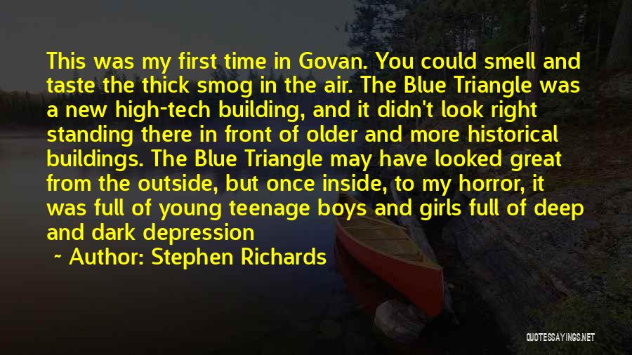 In Deep Depression Quotes By Stephen Richards