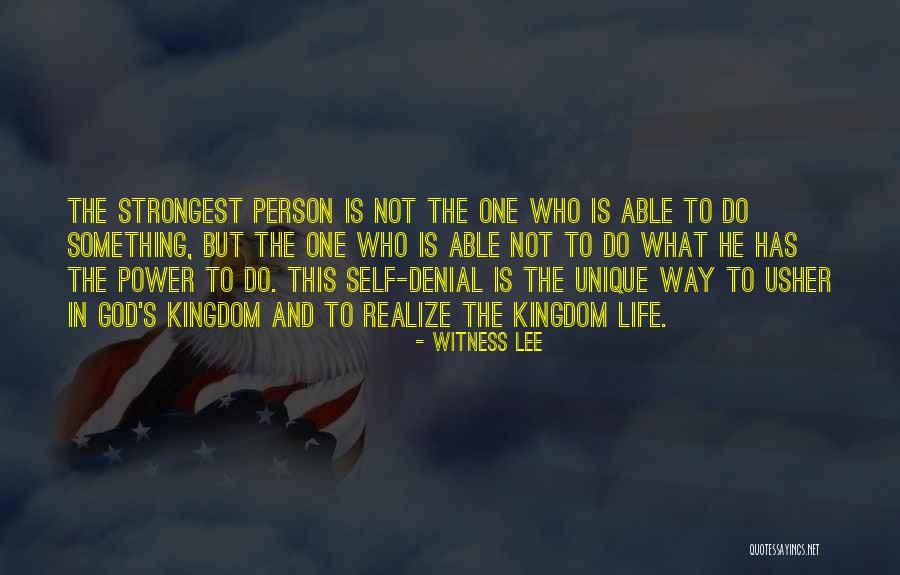 In Denial Person Quotes By Witness Lee In Denial Person Quotes By Witness Lee