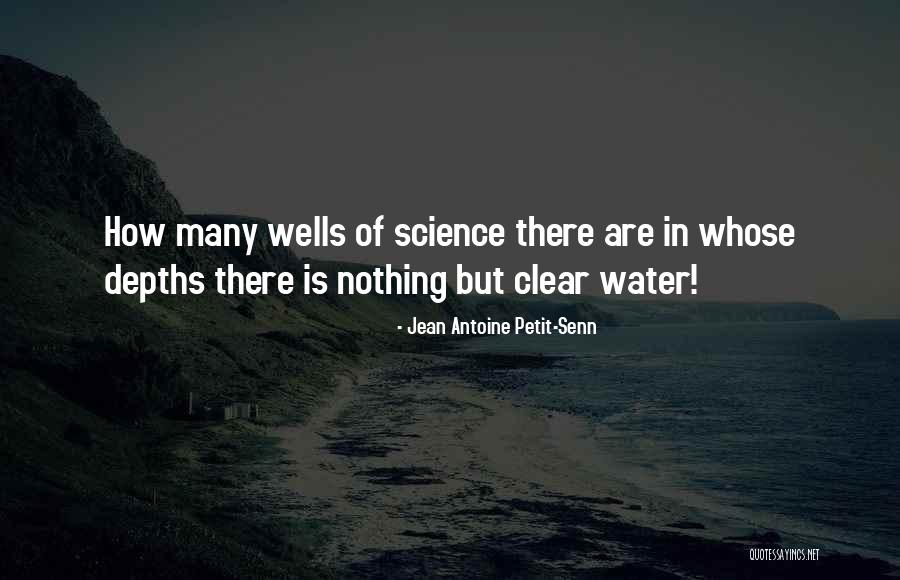 In Depth Quotes By Jean Antoine Petit-Senn In Depth Quotes By Jean Antoine Petit-Senn
