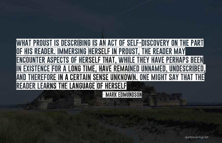 In Describing Quotes By Mark Edmundson In Describing Quotes By Mark Edmundson