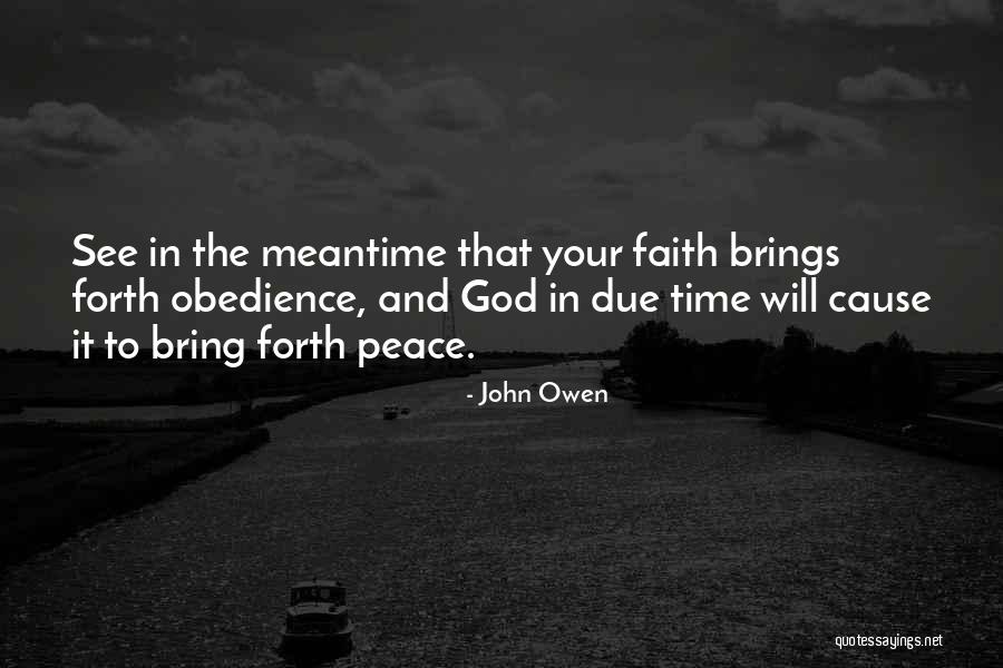 In Due Time Quotes By John Owen