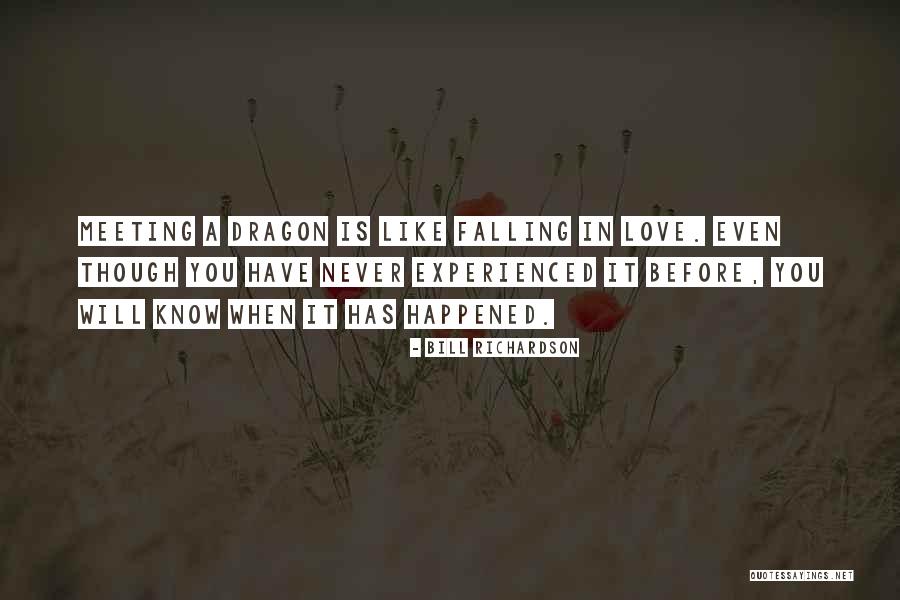 In Falling In Love Quotes By Bill Richardson In Falling In Love Quotes By Bill Richardson