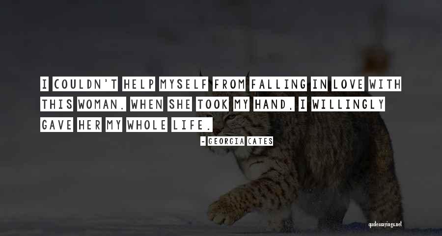 In Falling In Love Quotes By Georgia Cates In Falling In Love Quotes By Georgia Cates