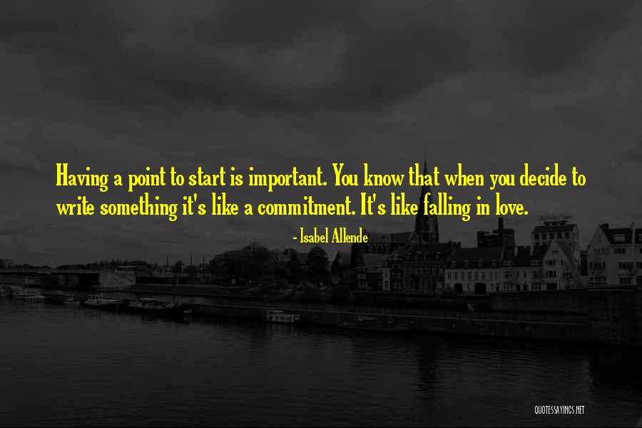 In Falling In Love Quotes By Isabel Allende In Falling In Love Quotes By Isabel Allende