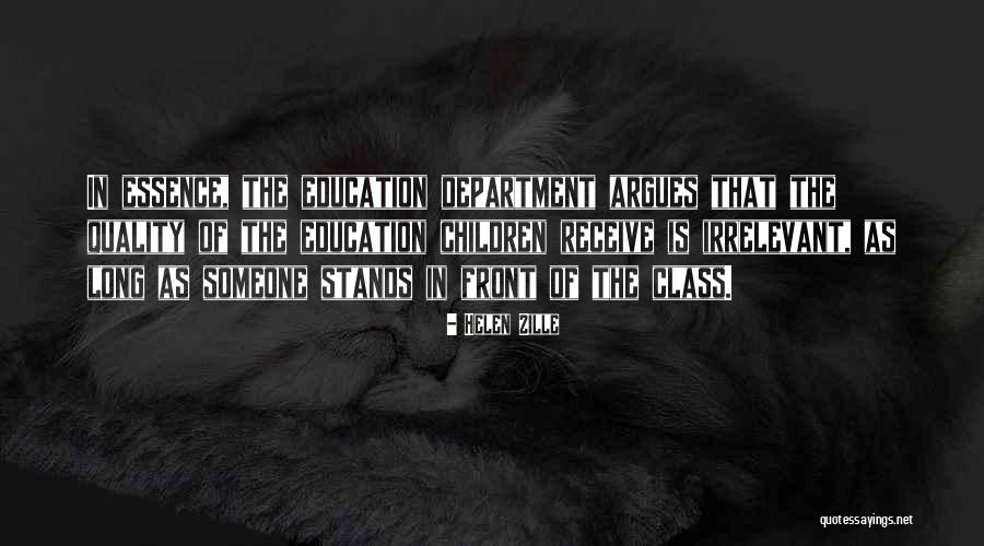 In Front Of The Class Quotes By Helen Zille In Front Of The Class Quotes By Helen Zille