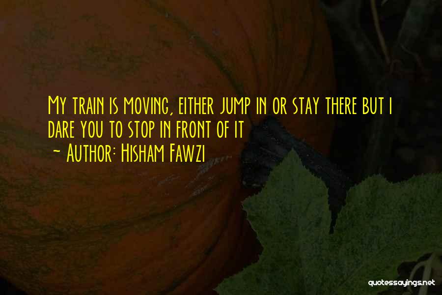 In Front Of You Quotes By Hisham Fawzi