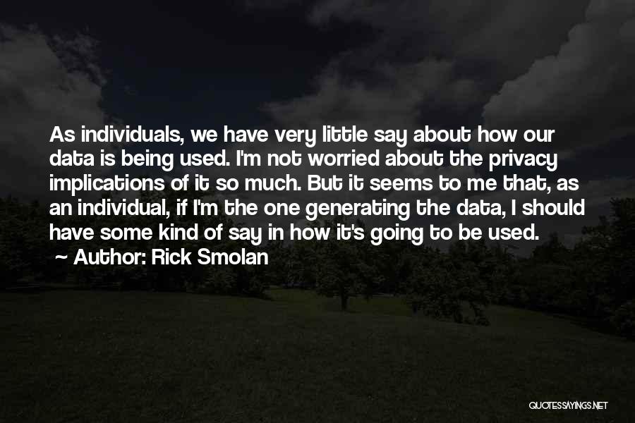 In Generating Quotes By Rick Smolan