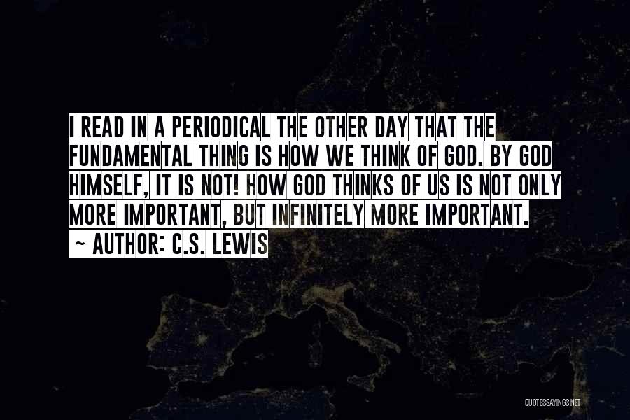 In God Quotes By C.S. Lewis