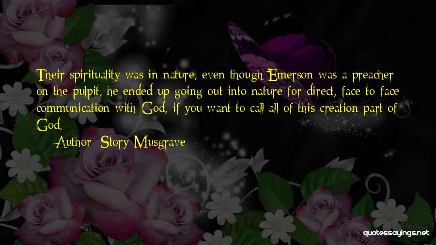 In God Quotes By Story Musgrave