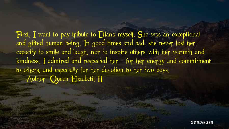 In Good And Bad Times Quotes By Queen Elizabeth II