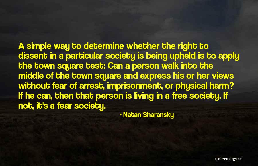 In Harm S Way Quotes By Natan Sharansky In Harm S Way Quotes By Natan Sharansky