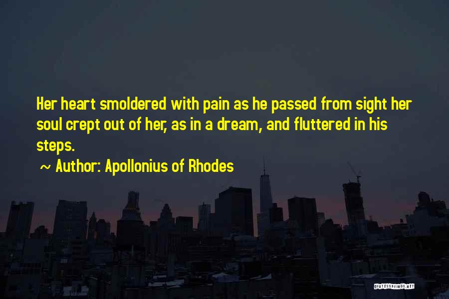 In His Heart Quotes By Apollonius Of Rhodes