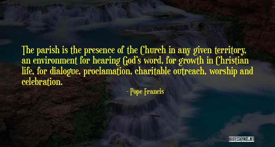 In His Presence Church Quotes By Pope Francis In His Presence Church Quotes By Pope Francis
