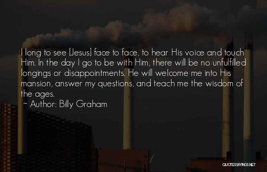 In His Touch Quotes By Billy Graham