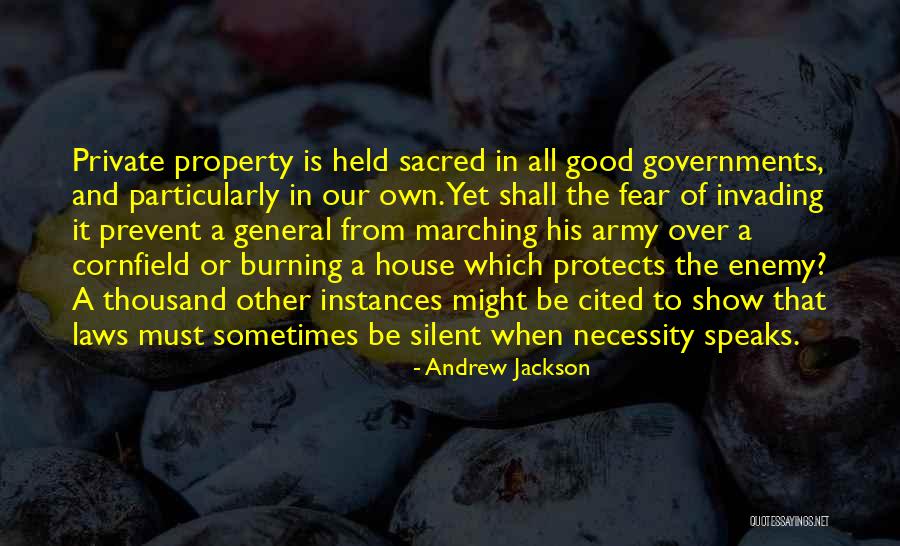 In Laws House Quotes By Andrew Jackson In Laws House Quotes By Andrew Jackson