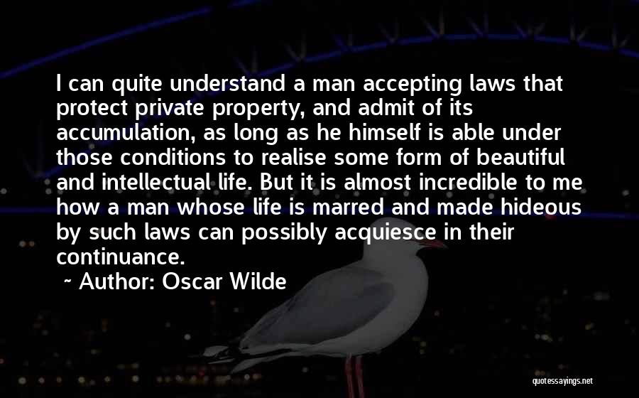In Laws Not Accepting You Quotes By Oscar Wilde