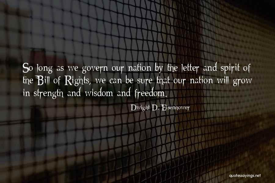 In Letter And Spirit Quotes By Dwight D. Eisenhower In Letter And Spirit Quotes By Dwight D. Eisenhower