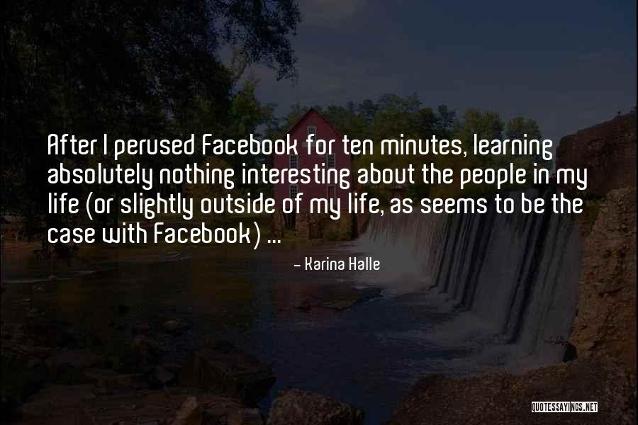 In Life Facebook Quotes By Karina Halle