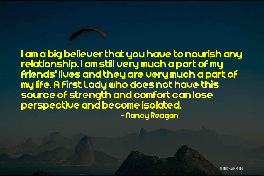 In Life You Lose Friends Quotes By Nancy Reagan In Life You Lose Friends Quotes By Nancy Reagan