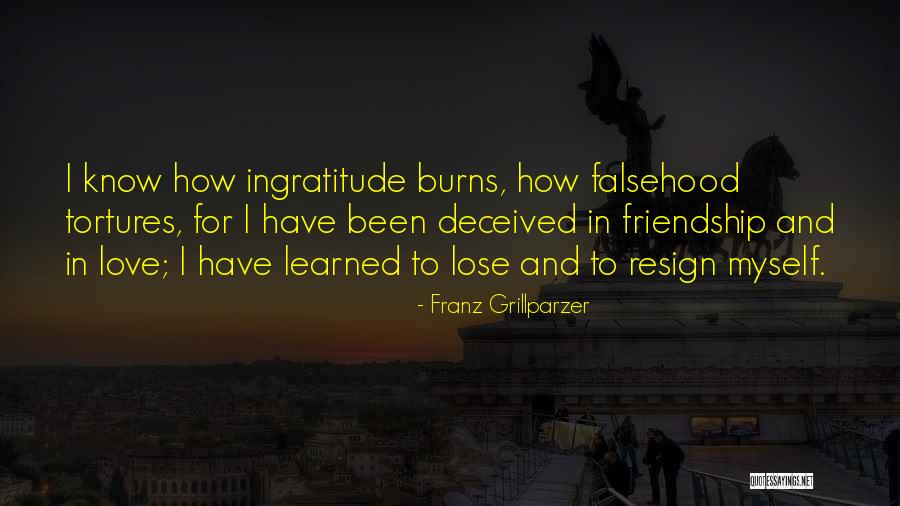 In Love And Friendship Quotes By Franz Grillparzer In Love And Friendship Quotes By Franz Grillparzer