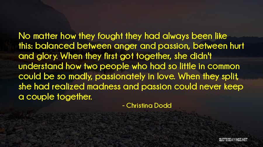 In Love Couples Quotes By Christina Dodd