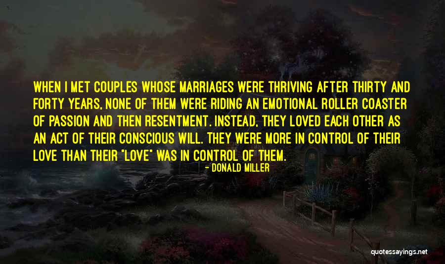 In Love Couples Quotes By Donald Miller