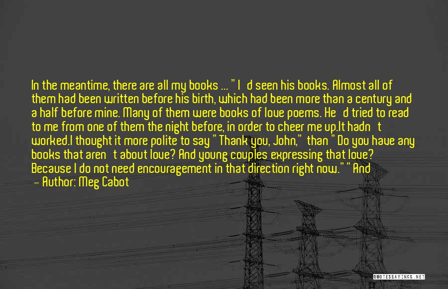 In Love Couples Quotes By Meg Cabot In Love Couples Quotes By Meg Cabot