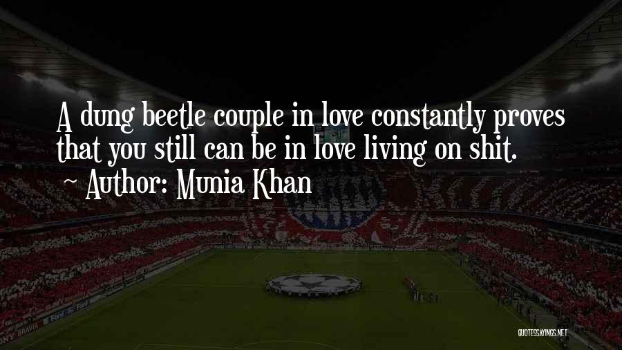 In Love Couples Quotes By Munia Khan